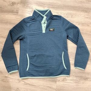 L.L. Bean Womens Airlight Pullover Lightweight Sz XS Reg Colorblock Outdoors NWT
